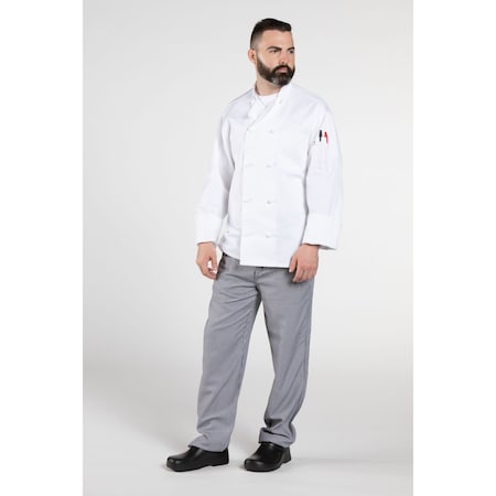 Uncommon Threads Classic Knot W/Mesh Wht 3XL 0427-2507